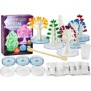 kreativní sada KREATIVNÍ EDUKAČNÍ SADA PRO PĚSTOVÁNÍ KRYSTALŮ - KŘIŠŤÁLOVÉ STROMY