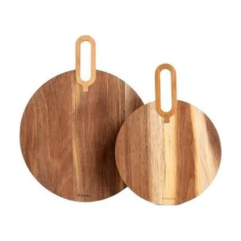 Kuchyňský nůž Sada prkýnek | MOOKA | kulaté 26,5x20cm a 32,5x26 cm | 2 kusy | 724251