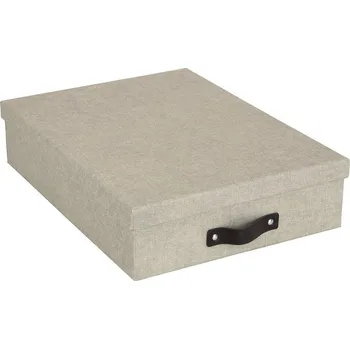 Úložný box Úložný box Bigso Box of Sweden Oskar 9451C5549LEA648 béžová 80X