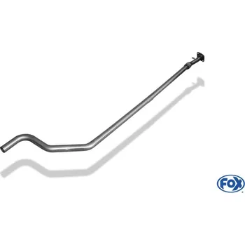 Tlumič výfuku Fox Sportauspuff středové vedení pro Fiat Grande Punto s motorem 1.2