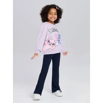 Oblečení a móda Sinsay - Souprava mikiny a&nbsp;kalhot Lilo & Stitch - levandulová - 427HS-04X - 427HS-04X-104