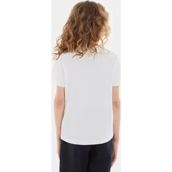 Pánská móda Tommy Hilfiger T-Shirt Monotype Tartan KG0KG07804 Bílá Regular Fit 10Y