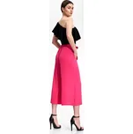 FIGL Dámské kalhoty M860 Růžová Regular Fit S