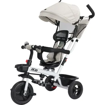 Dětská tříkolka Aga Multifunkční tříkolka MR1470 Béžová