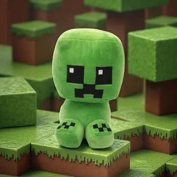 plyšák PLYŠOVÁ HRAČKA MINECRAFT POSTAVA ZE HRY CREEPER MEGA VELKÁ XXL 35CM PLYŠOVÝ MAZLÍČEK PŘÍTULNÍČEK PLYŠOVÁ HRAČKA