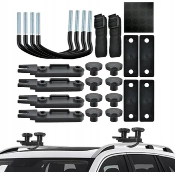 Střešní box ÚCHYTY U PRO STŘEŠNÍ NOSIČE CYBANTY UPEVŇOVACÍ SADY PRO STŘEŠNÍ BOXY SVORKY