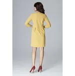 Lenitif Šaty L004 Žlutá Regular Fit XL