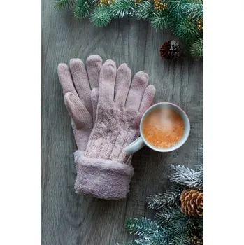 Rukavice Orchidej Dámské prstové rukavice INGE Barva: Růžová, Velikost: UNI