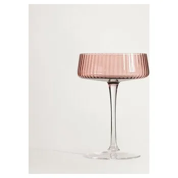 Sklenice Kieliszek | RABBIA | koktajlowy bordowy | 0,25 l | 756382