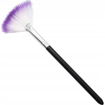 Kosmetický štětec Štětec vějíř štětec na masky kyselin řas EXTRA