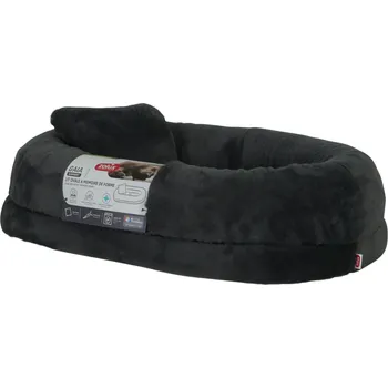 Pelíšek pro psa Pelech ovál GAIA 90cm GREY