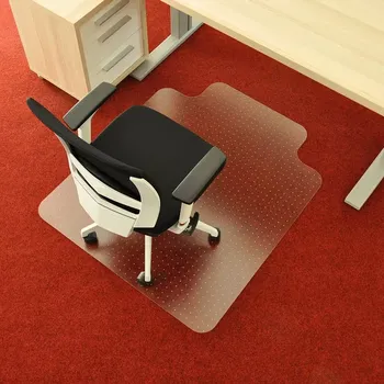 Podložka pod nábytek Průhledná ochranná podložka pod židli na koberec FLOMA OCMat Profi - 120 x 100 x 0,2 cm
