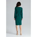 Lenitif Šaty K491 Zelená Regular Fit L