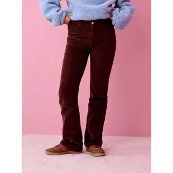 Dámské oblečení Sinsay - Kalhoty flare - hnědá - 884FI-88J - 884FI-88J-34