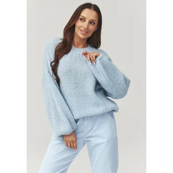 Dámská móda Svetr model 223239 Makadamia universal