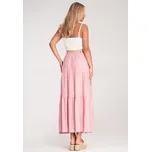 FIGL Maxi sukně M1222 Růžová Straight Fit S_M