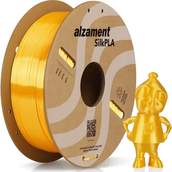 Filament Alzament PLA Silk 1 kg Gold ALZMNTS07