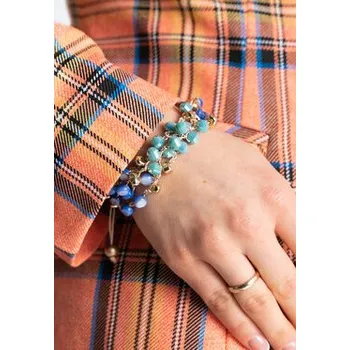 Náramek FIGL Náramek FB99577 Zlatá OS