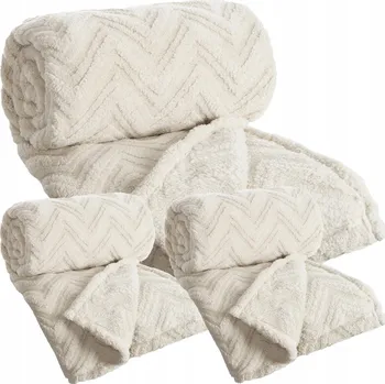 Prostěradlo Deka Eurofirany polyester 170 cm x 210 cm béžová