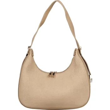 Kabelka Stylová dámská koženková kabelka na rameno Agatha, béžová