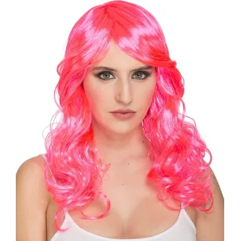 Karnevalová paruka joke21 Paruka kudrnatá růžová
