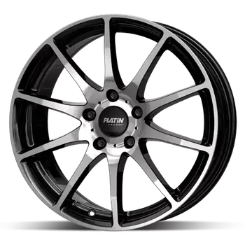 Alu kolo Platin P113 Black Polished 9x19 (5x112 ET45) 66,6 + od 2 kusů DOPRAVA ZDARMA!