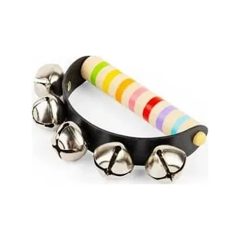 Bigjigs Toys Rolničky s dřevěnou rukojetí