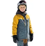 Chlapecká lyžařská bunda COLOR KIDS-Jr. Ski Jacket - Colorbl.-7842-Stormy Weather Šedá 164