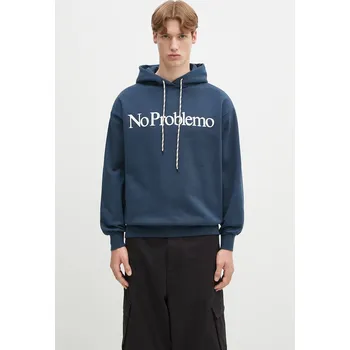 Pánská mikina Bavlněná mikina No Problemo No Problemo Hoodie NP2001203 námořnická modř 59X, vel. L