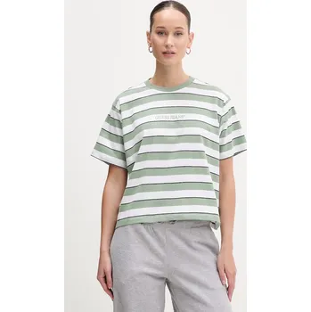 Pánské tričko Bavlněné tričko Guess Jeans W6RI19.K8HM0 zelená 07A, vel. XS