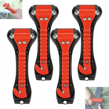 Kladivo Kladivo na rozbíjení autoskel s nožem na přeřezání bezpečnostních pásů, nouzové