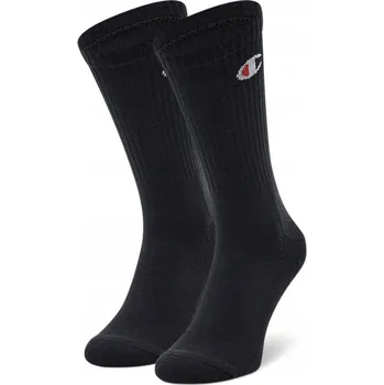 Pánské ponožky Ponožky Champion CHAMPION PONOŽKY 3 PÁK, černé, velikost 35-38