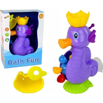 Hračka pro nejmenší HRAČKA DO VODY MOŘSKÝ KONÍK VODOPÁD SPRCHA DO VANY