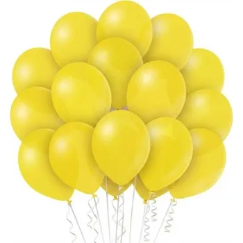 Balónek Latexové balónky žluté 40ks