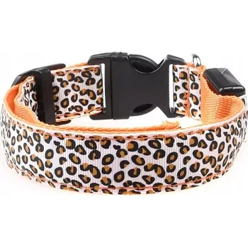 Obojek pro psa Materiálový obojek pro psa s odrazkou Surtep Animals vel. M