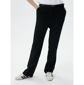 Pánské kalhoty MARI PRETI Společenské kalhoty Vivara Černá Regular Fit M