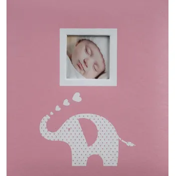FANDY Fotoalbum 10x15 200 foto dětské Fibi 2 růžové