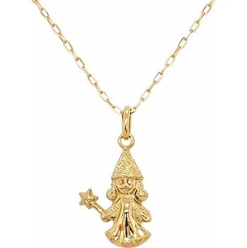 Přívěsek Zlatý přívěsek Víla s kouzelnou hůlkou