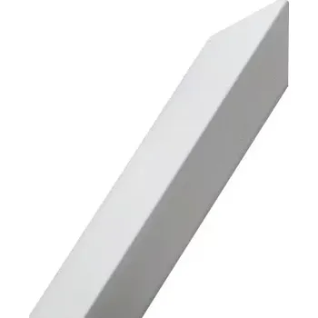 Stavební profil Bílá hliníková ochrana rohů zdí a stěn (L-profil) - 150 cm x 4,5 cm x 0,8 mm, 20065258