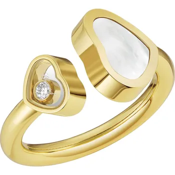Šperk Zlatý prsten Chopard Happy Hearts 829482-0310