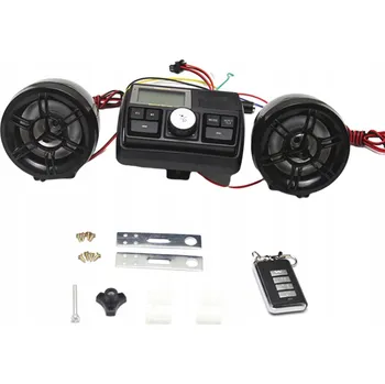 Reproduktor do auta MOTOCYKLOVÉ STEREO REPRODUKTORY S LCD DISPLEJEM