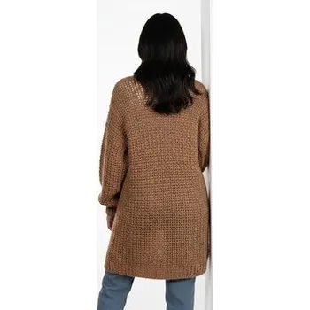 Oblečení a móda FIGL Kardigan M1277 Oranžová Regular Fit XL