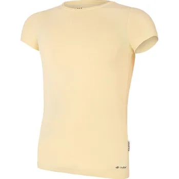 Dívčí oblečení Juniorské UV tričko Little Angel Outlast® KR tenké - sv. žlutá velikost 164