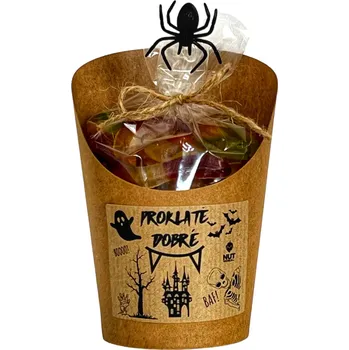 Bonbon Nutworld.cz Žížalky želé v celofánku a kelímku 200g - PROKLATĚ DOBRÉ