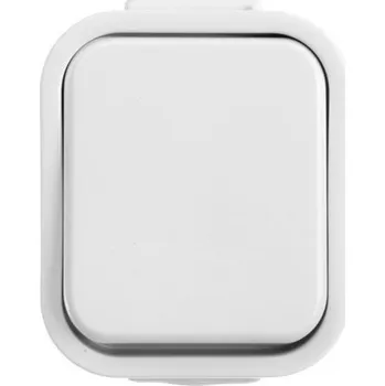 vypínač Tlačítkový spínač Timex-Elektro WNT-7B BI bílý IP44