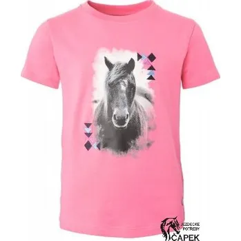 Dětské tričko Horze -DOLI- - Růžová - 110/116
