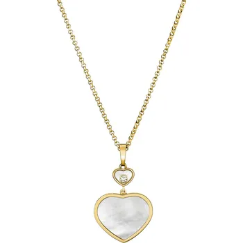 Náhrdelník Zlatý Přívěsek Chopard Happy Hearts 797482-0301