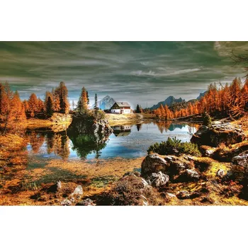 Infrazářič Topný infrapanel s obrazem - 57 Rámy: Černý, Výkon a rozměr: 500 W – 104 cm × 54 cm (20 m³)