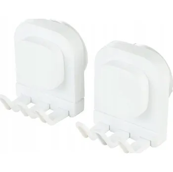 Věšák Háček s přísavkou Livarno Home bílý