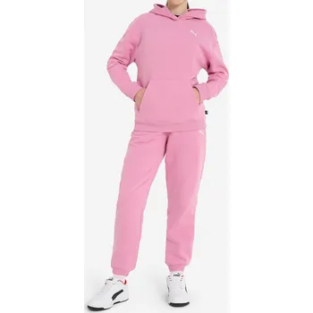 3230 TEPLÁKOVÁ SOUPRAVA DIVČÍ PUMA BAVLNĚNÁ RŮŽOVÁ klokanka s kapucí 152
